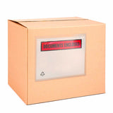 Sacos de papel adesivo para documentos com impressão