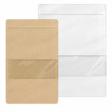 Saco Doypack para comida com janela