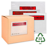 Sacos de papel adesivo para documentos com impressão