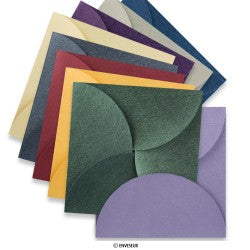 Envelopes com quatro abas