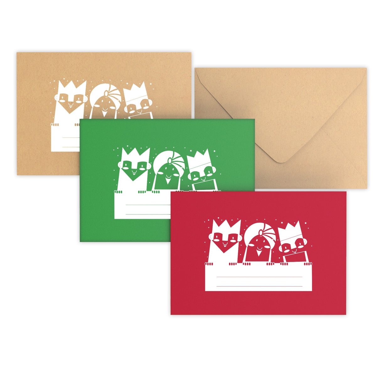 Envelope natalício Reis Magos