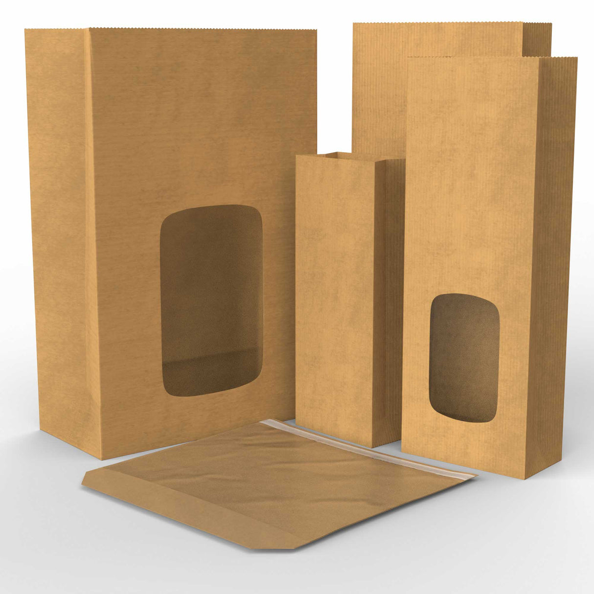 Sacos de papel Kraft para comida