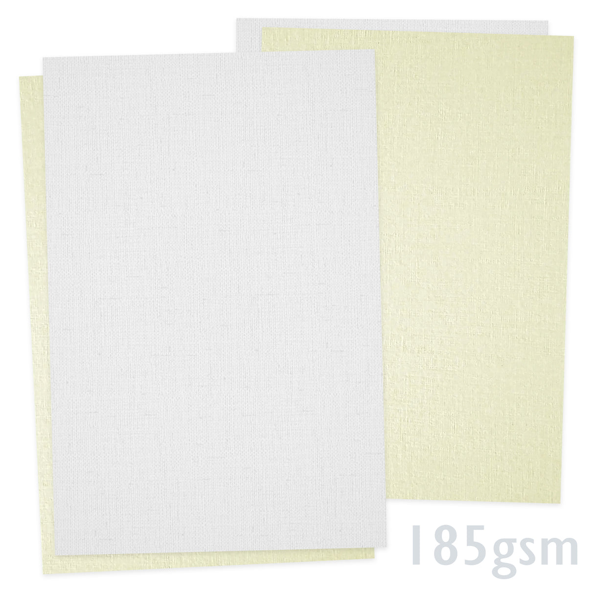 Papel com textura de linho 185g/m²