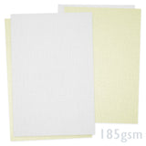 Papel com textura de linho 185g/m²