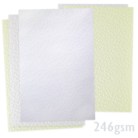 Papel texturizado martelado 246g/m²