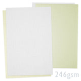 Papel com textura de linho 246g/m²