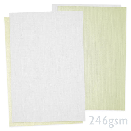 Papel com textura de linho 246g/m²