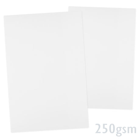 Papel branco natural 250g/m²