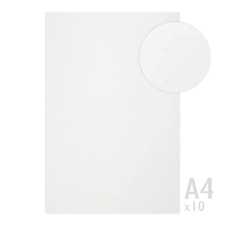 Papel branco 130g/m² - 10 folhas A4