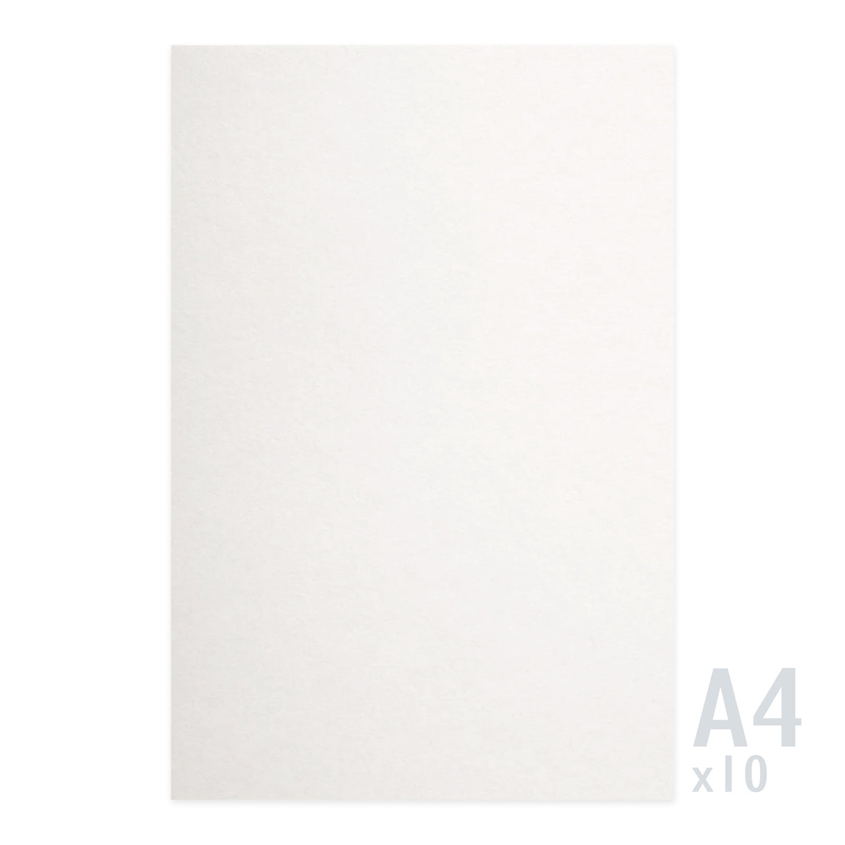 Papel branco 360g/m² - 10 folhas A4