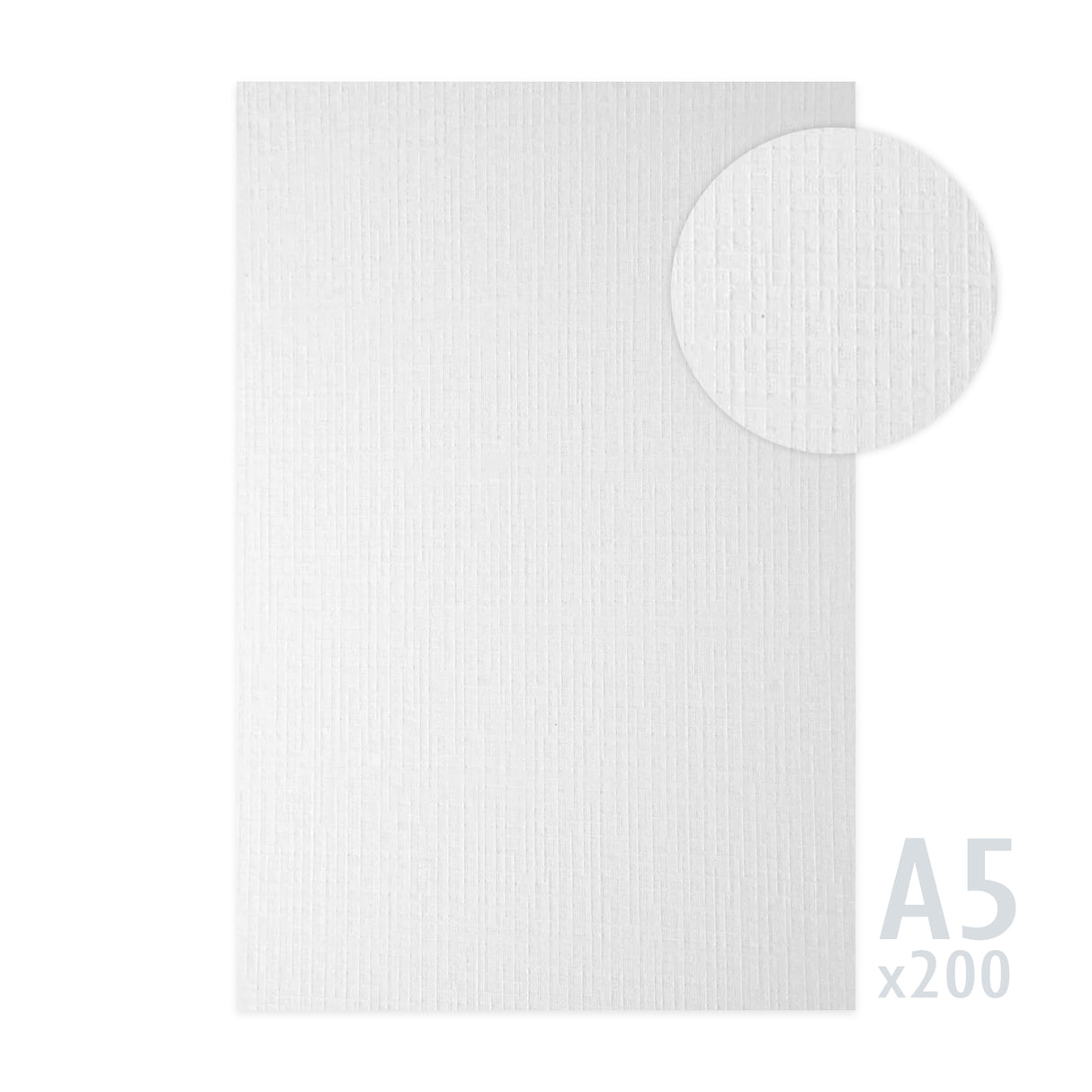 Papel branco vergê 185g/m²