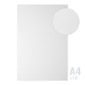 Papel translúcido 35g/m² - 10 folhas A4