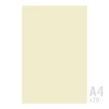 Papel Lessebo 100g/m² - 20 folhas
