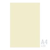 Papel Lessebo 240g/m² - 20 folhas