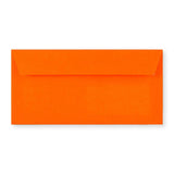 Envelope laranja néon 110x220 mm (DL)