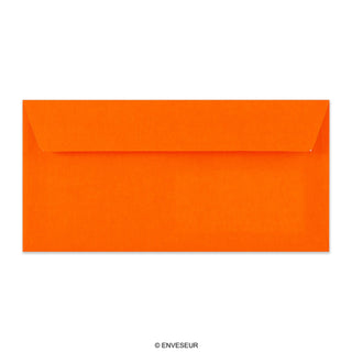 Envelope laranja néon 110x220 mm (DL)