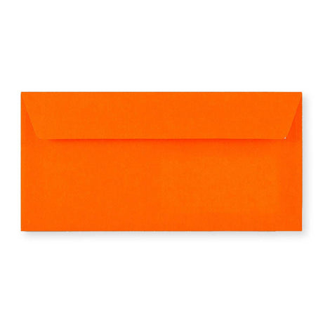 Envelope laranja néon 110x220 mm (DL)