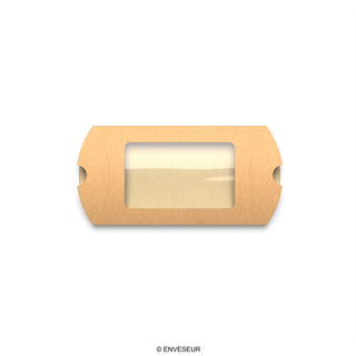 Caixas de travesseiro com janela