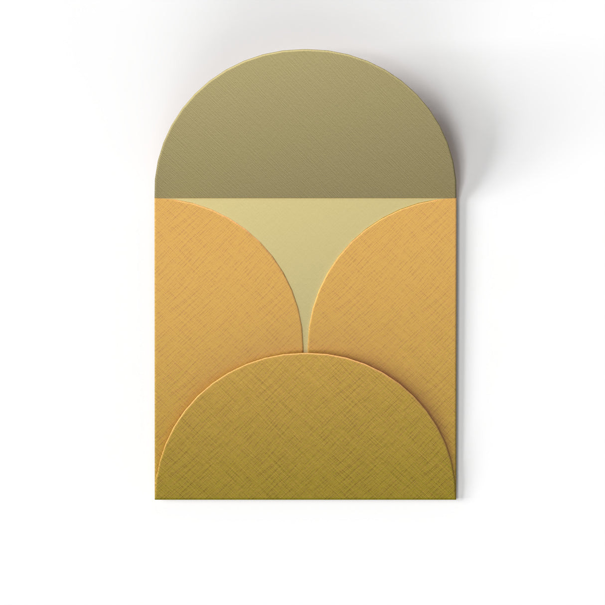 Envelopes com quatro abas