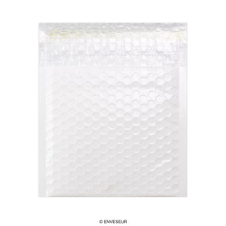 Envelopes almofadados com bolhas coloridas de polietileno