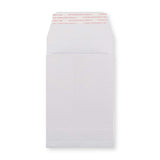 Envelope branco de alto gramagem com reforço 162x114x25 mm (C6)