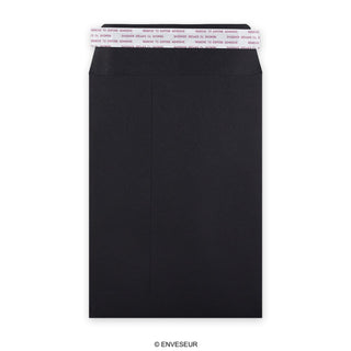 Envelope preto de alto gramagem 229x162 mm (C5)
