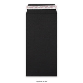 Envelope preto de alto gramagem 305x152 mm