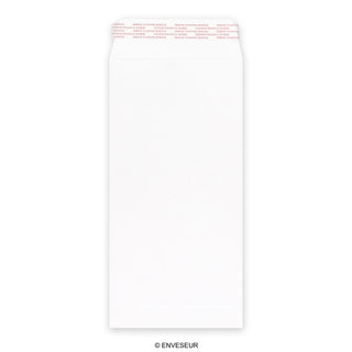 Envelope branco de alto gramagem 305x152 mm