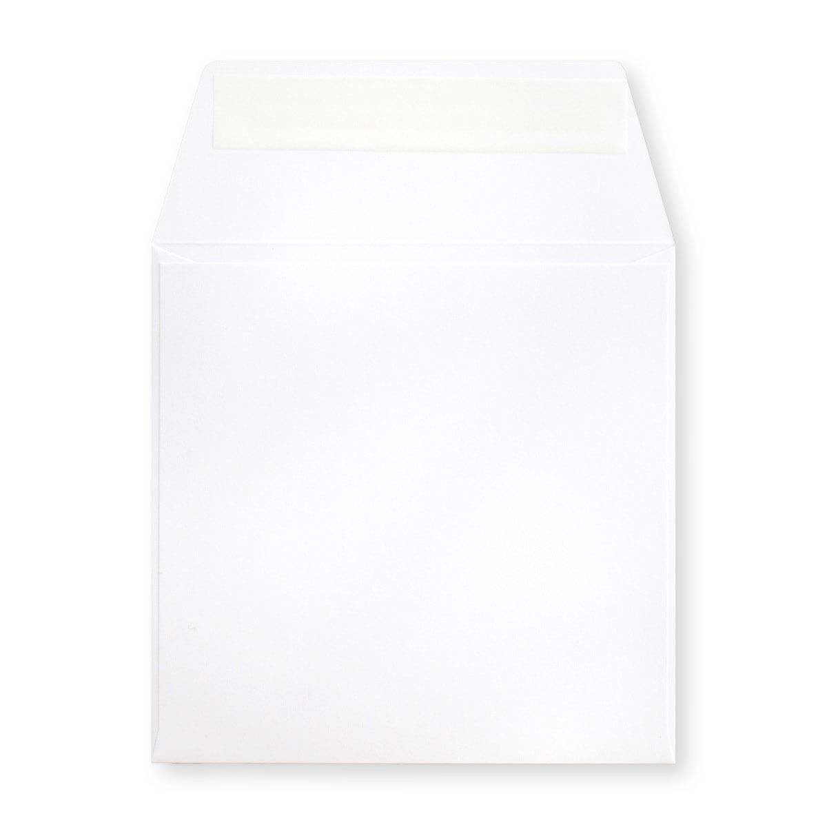 Envelope branco de papel de alto gramagem 125×125 mm