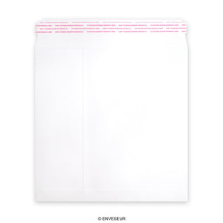 Envelope branco de alto gramagem 155x155 mm
