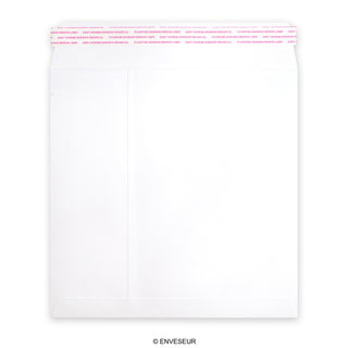 Envelope branco de alto gramagem 249x249 mm