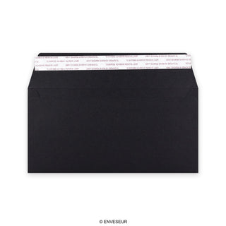 Envelope preto de alto gramagem 110x220 mm (DL)