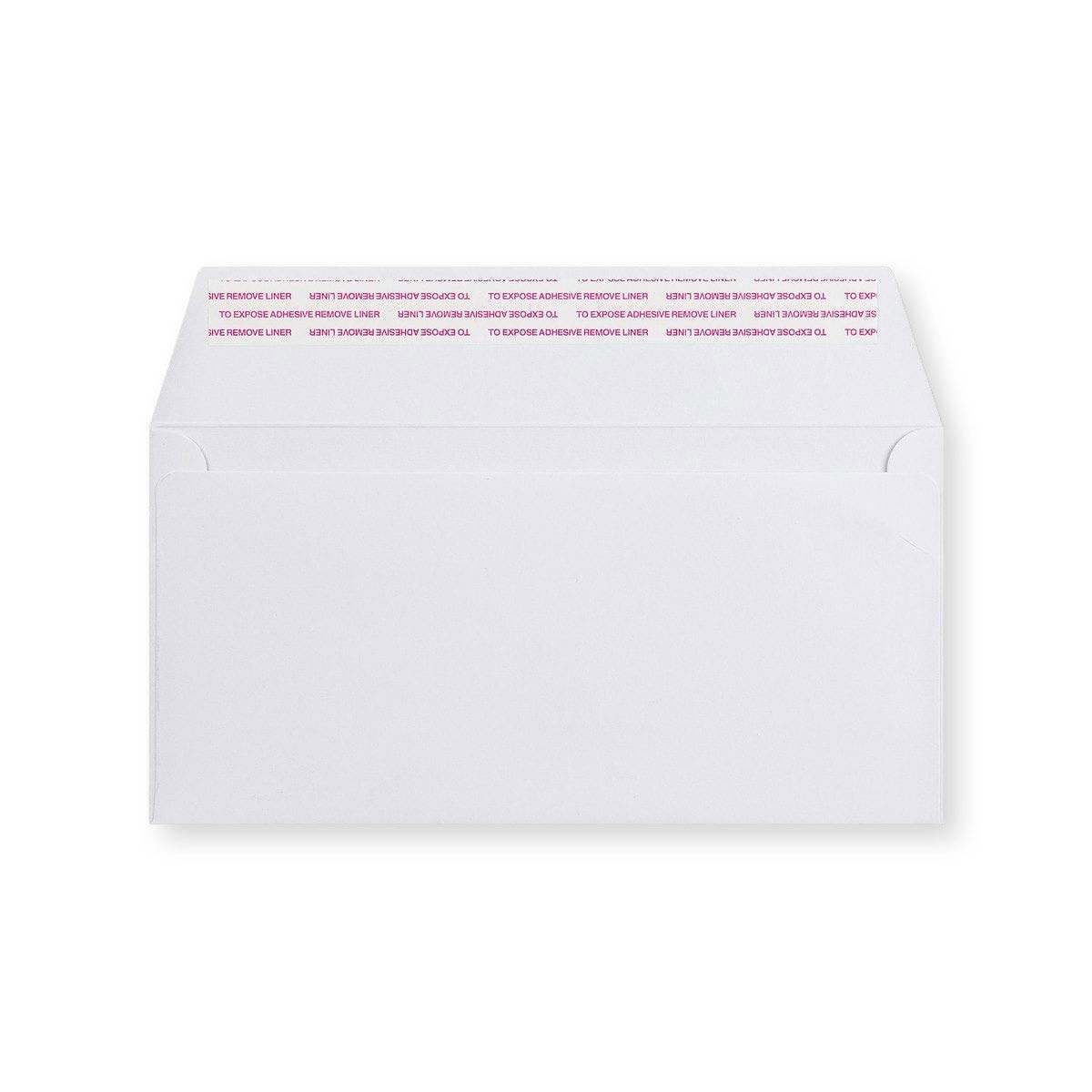 Envelope branco de alto gramagem 110x220 mm (DL)