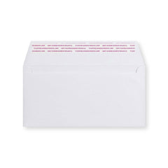 Envelope branco de alto gramagem 110x220 mm (DL)