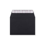 Envelope preto de alto gramagem 114x162 mm (C6)