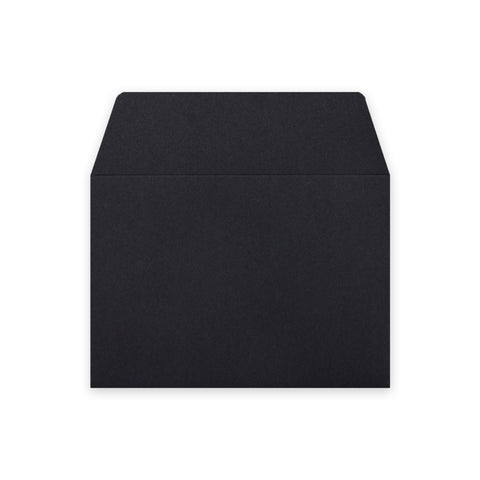 C6 Black Luxury Peel & Seal Envelope (114 x 162mm)