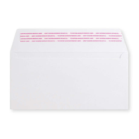Envelope branco de alto gramagem 114x229 mm