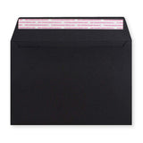 Envelope preto de alto gramagem 162x229 mm (C5)