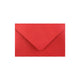 Pearlescent Envelopes Red 62 x 94 mm Gummed