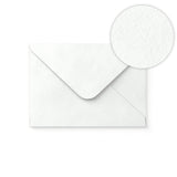 Envelope branco com efeito martelado 125x175 mm