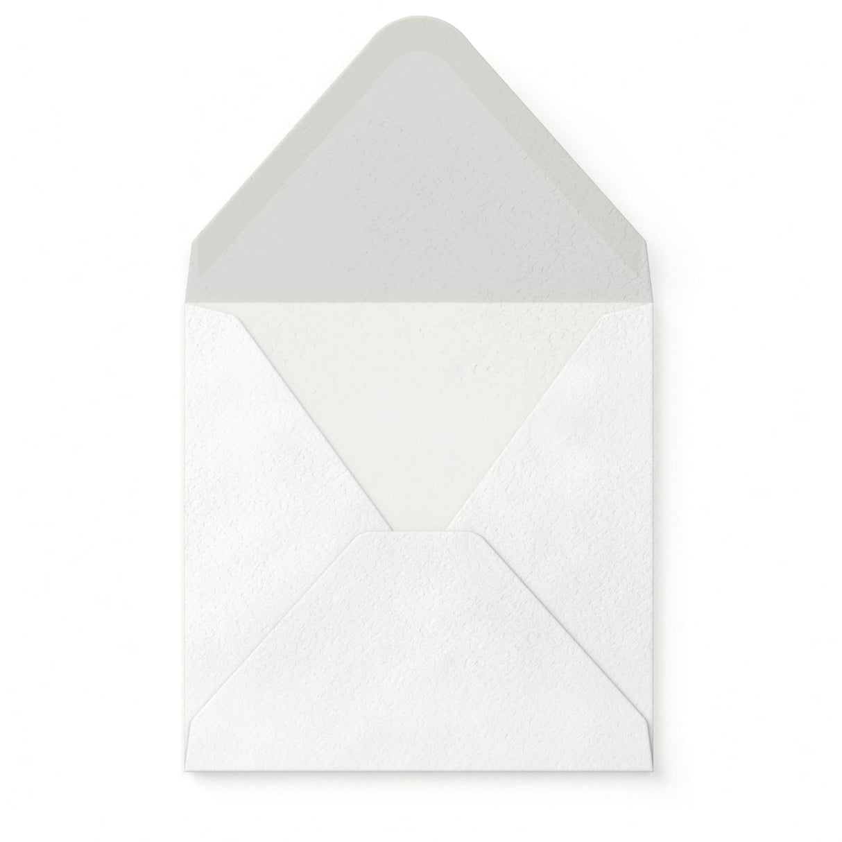 Envelope branco com efeito martelado 155x155 mm