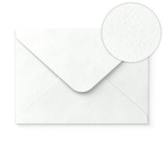 Envelope branco com efeito martelado 162x229 mm (C5)