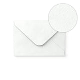 Envelope branco com efeito martelado 114x162 mm (C6)