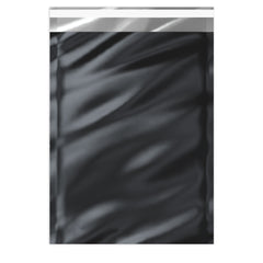 Metallic Finish Foil Bags Black 324 x 229 mm (C4)