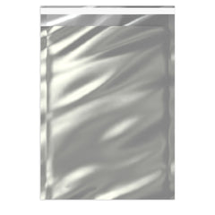 Metallic Finish Foil Bags Silver 324 x 229 mm (C4)