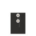 Coloured envelopes with string and washer closure Black + White 162 x 114 mm (C6)