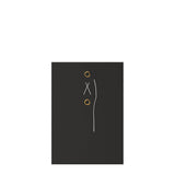 Envelopes coloridos com fecho de corda e anilha