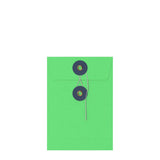 Envelopes coloridos com fecho de corda e anilha