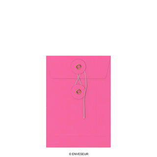 Envelopes com fecho de corda e arruela 