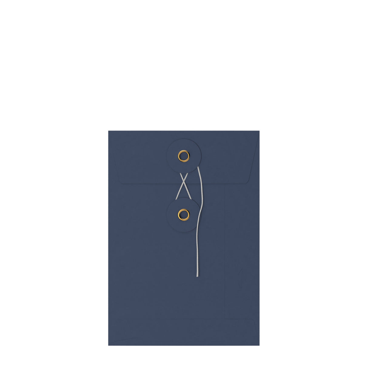 Envelopes coloridos com fecho de corda e anilha